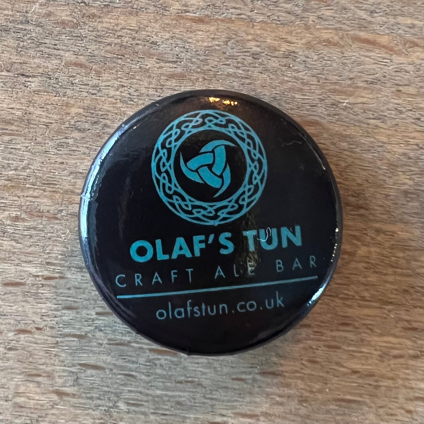 Olaf's Tun Logo Pin Badge